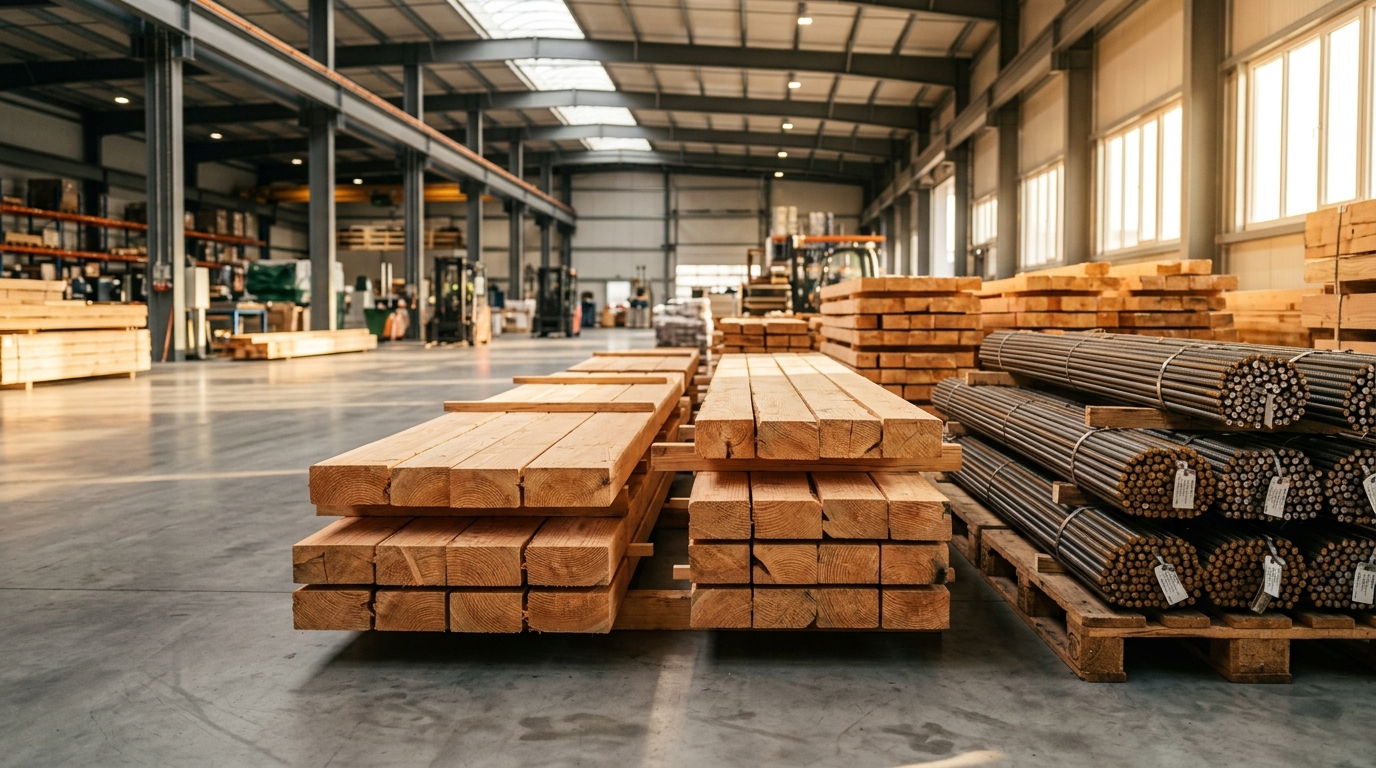 Construction Materials Staging and Sourcing